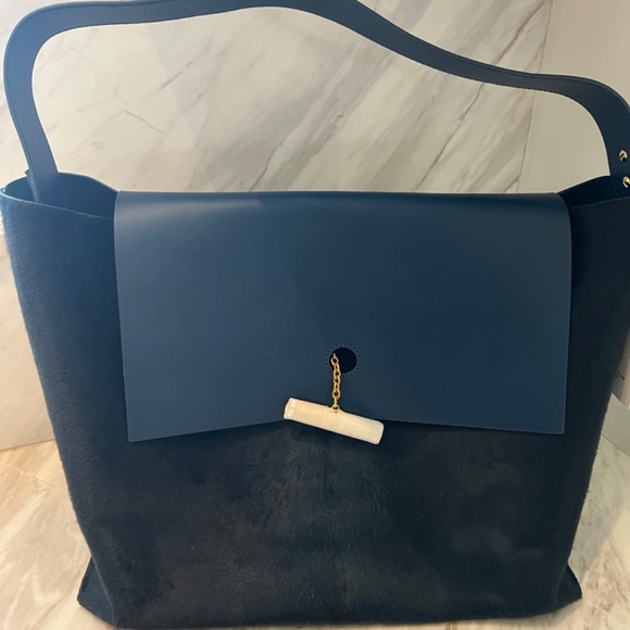 NWT Sophie Hulme London Bag, Blue - Picture 13 of 15